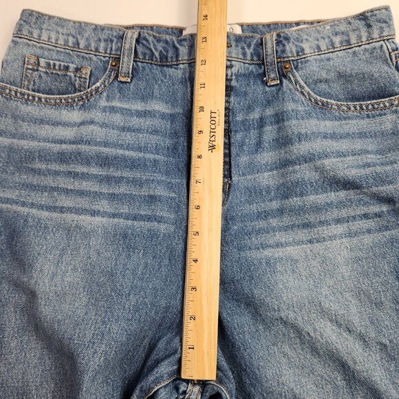 Sam Edelman Women's Blue Yaro High Rise 90's Pinched Waist Jeans Size 31 - Picture 13 of 15